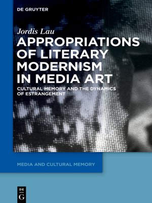 cover image of Appropriations of Literary Modernism in Media Art
